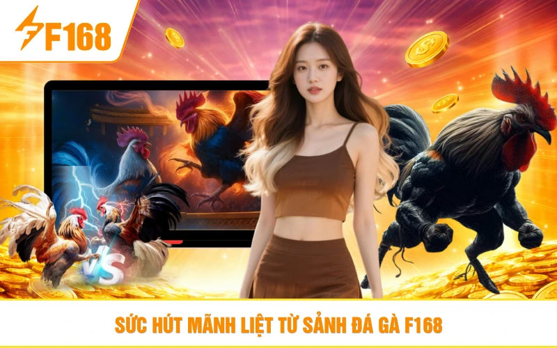 Sức hút mãnh liệt từ sảnh đá gà f168